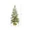 48&#x22; Unlit Cedar Pine Artificial Christmas Tree